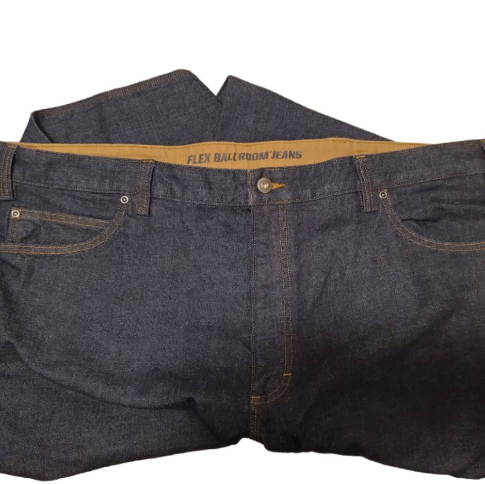 DULUTH TRADING CO. Men's Flex Ballroom Blue Jeans